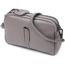 Сумка жіноча на два відділення з натуральної шкіри Vintage 19х12,5х6,5 см sum0029027