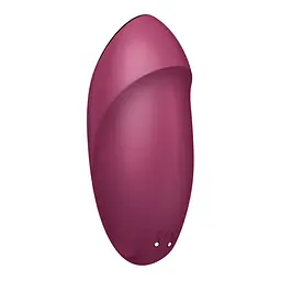 Вібростимулятор-пульсатор Satisfyer Tap & Climax 1 Red, ефект постукування пальцем, 2 мотори - мініатюра 5