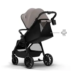 Прогулянкова коляска Kinderkraft Grande 2 Beige (KSGRAN02BEG0000)  - мініатюра 5
