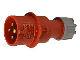 Вилка переносна АСКО серії UCombi 4P 16А IP 44 - мініатюра 2