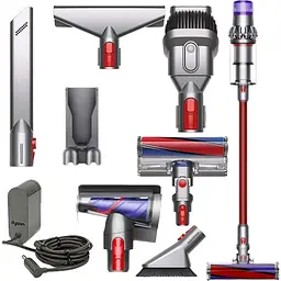 Вертикальний пилосос Dyson V11 Fluffy Nickel/Red [476550-01] [146821] - мініатюра 7