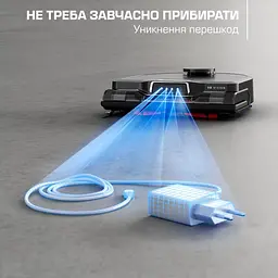 Робот-пилосос Rowenta X-Plorer Serie 240+ AI Animal & Allergy RR9695WH - мініатюра 10