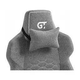 Крісло ігрове GT Racer X-8702 Gray (X-8702 Fabric Gray) - мініатюра 9