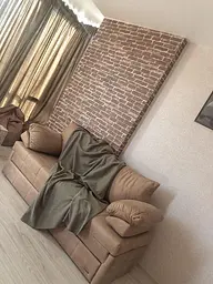 Самоклейка декоративна 3D панель 3D Loft під червону катеринославську цеглу 700x770x5мм - мініатюра 3