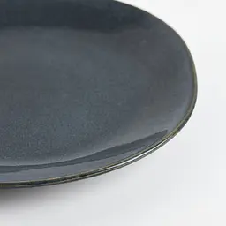 Тарілка МВМ My Home Фйорд 18 см глибокий синій (KP-127 DEEP BLUE) - мініатюра 3