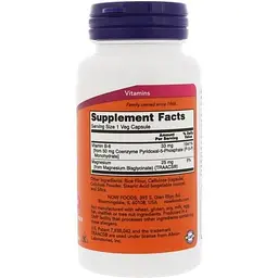 Вітамін Р-5-Р Now Foods (Піридоксаль-5-фосфат) 50 мг 90 капсул - мініатюра 2