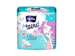 Прокладки гігієнічні BELLA 10 шт 4 краплі Ultra Sensitive extra soft