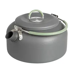 Набір посуду Bo-Camp Explorer XL 4 Pieces Hard Anodized Grey/Green (2200249), Сірий - мініатюра 8