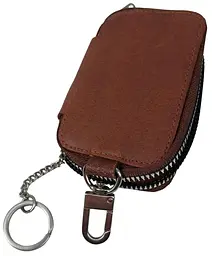 Ключниця Luxury Key Case натуральна шкіра Коричнева - мініатюра 5