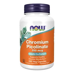 Хром піколінат, Chromium Picolinate 200 mcg - 250 caps