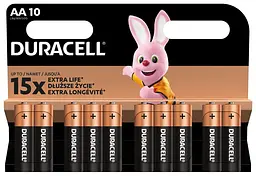 Лужні батарейки Duracell LR06 MN1500 уп. 1x10 шт. (6425676) - мініатюра 2
