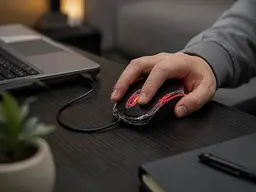Мишка MOUSE MINI G631/KW-01/XT-610 / Оптична мишка чорна - мініатюра 2