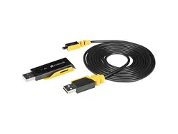 Навушники з мікрофоном Corsair Void RGB Elite Wireless Carbon (CA-9011201) - мініатюра 11