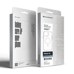 Чохол ArmorStandart Clear Magsafe для Apple iPhone 14 Tansparent - мініатюра 6