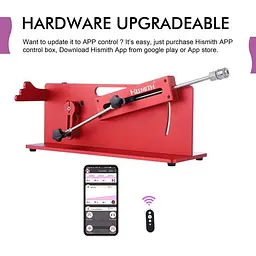 Секс-машина Hismith Table Top 2.0 Pro - Premium Sex Machine APP Red - мініатюра 7