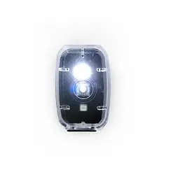 Велосипедний маячок West Biking YP0701320 червоне/біле світло 2 Led USB 100 mAh 4.5х3х2.2 см (G0000928) - мініатюра 3
