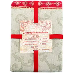 Скатертина Lefard Home Textile Loop гобеленова 140х140 см (732-230) - мініатюра 5