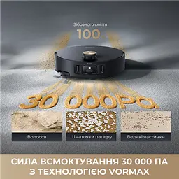 Робот-пилосос миючий Dreame Aqua 10 Roller Black - мініатюра 10