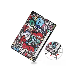 Чохол до планшета BeCover Smart Case Samsung Galaxy Tab S10 FE (SM-X520/SM-X526) 10.9" Graffiti (713285) - мініатюра 6