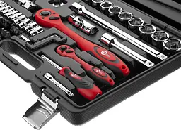 Набір інструментів Intertool ET-6072 72шт [98823] - мініатюра 3