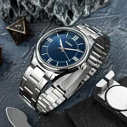 Чоловічий годинник Casio MTP-V005D-2B5 Сріблястий ( AT1141-0040 ) - мініатюра 2