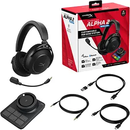 Навушники HyperX Cloud Alpha 2 Wireless Black (AJ5C7AA) - мініатюра 10