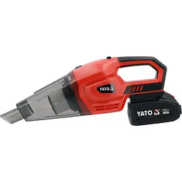 Порохотяг з фільтром HEPA акумулятор YATO Li-Ion 18 V 4 А/Год 150 Вт 2 подовжувачі і насадки (YT-85682) - мініатюра 2