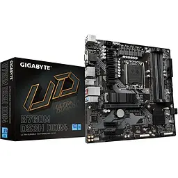 Материнська плата Gigabyte B760M_DS3H_DDR4 s1700 B760 2xDDR4 HDMI DP mATX - мініатюра 4