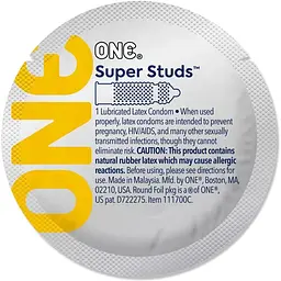 Презервативи латексні One Super Studs