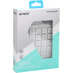 Цифровий блок A4Tech Fstyler FGK21C White - мініатюра 2