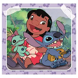 Пазл 3 в 1 Clementoni Stitch: 3 картинки по 48 елементів (25321) - мініатюра 2