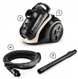 Пилосос без мішка Mozano Smart Cyclonic 4000 AGD/ODK/B/01#BEZ - мініатюра 5