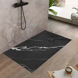 Душовий піддон Rea Magnum 80x100 carrara black REA-K7007, Мармур - мініатюра 4