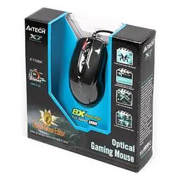 Миша A4Tech X-718BK USB Black (X-718BK USB (Black)) - мініатюра 4