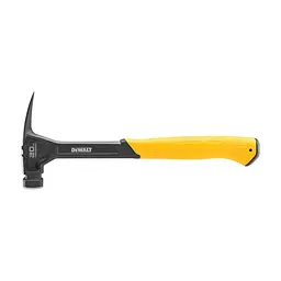 Молоток DeWALT RIP-CLAW, цельнометаллический, 567 г, с прямым гвоздодером (DWHT51004-0)