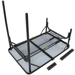 Стіл Bo-Camp Northgate 90x60 см сірий/чорний (DAS303262) - мініатюра 5