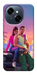 TPU чехол Demsky GTA VI Heroes для TECNO Spark Go 1