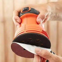 Шліфмашина ексцентрикова мережева Black&Decker BEW210 - мініатюра 7