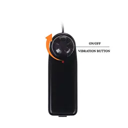 Вібратор - The Big Penis Strong Stimulation Vibrator, 26 см - мініатюра 3