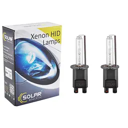 Ксенонова лампа Solar H3 6000K, 85V, 35W PK22s KET, 2шт(1360)