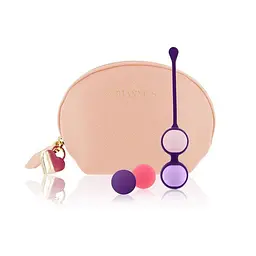 Вагінальні кульки Rianne S Pussy Playballs Nude, 4 шт., бежевий - мініатюра 2