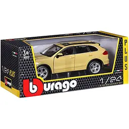 Автомодель Bburago Porsche Cayenne Turbo 1:24 Yellow (18-21056) [119122] - мініатюра 5