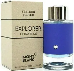 Оригінал Montblanc Explorer Ultra Blue 100 мл ТЕСТЕР парфумована вода