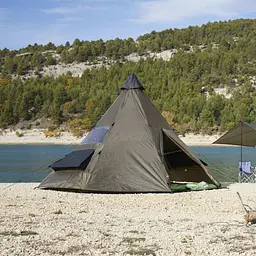 Намет для кемпінгу Grand Canyon Black Falls 8 Capulet Olive (330039) 8 осіб, Оливковий - мініатюра 15