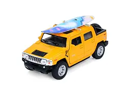 Машинка METR KINSMART 12,5см жовтий метал інерц-я 1:40 KT 5097 WS