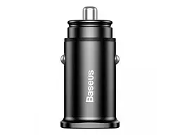 Автозарядка 2xUSB 30W (USB-A) QC3.0 Чорна Baseus (CCALL-DS01) - мініатюра 5