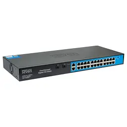Комутатор мережевий SEVEN Systems GPS424 - мініатюра 2