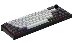 Клавіатура HATOR Skyfall 65 PRO Wireless Silent Switches Grey Black (HTK4160UA) - мініатюра 4