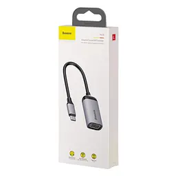 Перехідник Baseus Enjoyment Series Type-C to VGA+PD HUB Convertor CAHUB-O0G Dark Grey - мініатюра 6