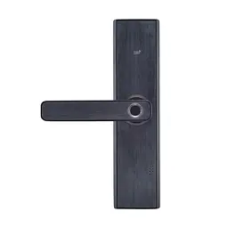 Замок біометричний автономний Trinix TRL-5108BTF Black Left з Bluetooth, зчитувачем відбитків пальців і карт Mifare (65-00028) - мініатюра 7